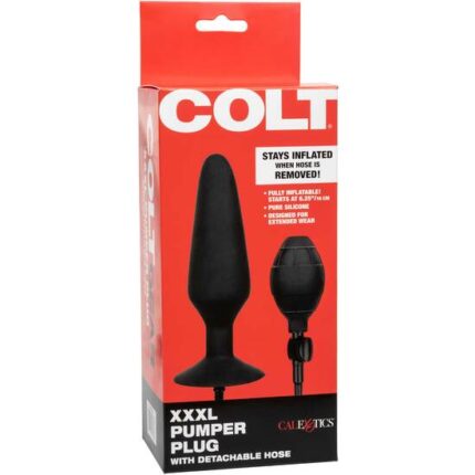 PLUG COLT XXXL CON BOMBA - NEGRO - 002