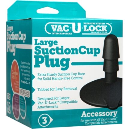 PLUG CON COPA DE SUCCIÓN - GRANDE - 002