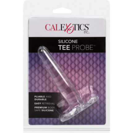 PLUG DE SILICONA TRANSPARENTE 11 CM - 002