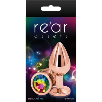 PLUG MEDIANO ORO ROSADO - REAR ASSETS ROSE GOLD - 002