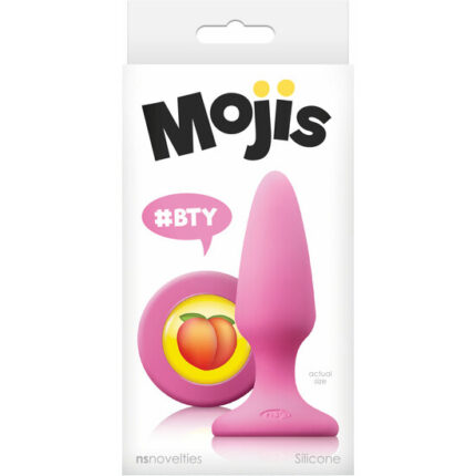 PLUG MEDIANO SILICONA - MOJIS BTY - MELOCOTON - ROSA - 002