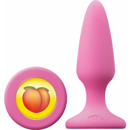 PLUG MEDIANO SILICONA - MOJIS BTY - MELOCOTON - ROSA - 001