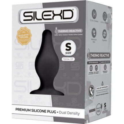 PLUG MODEL 2 PLUG DE SILICONA PEQUEÑO - NEGRO - 002