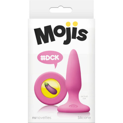 PLUG SILICONA ROSA - MOJIS DCK MINI - BERENJENA - 002