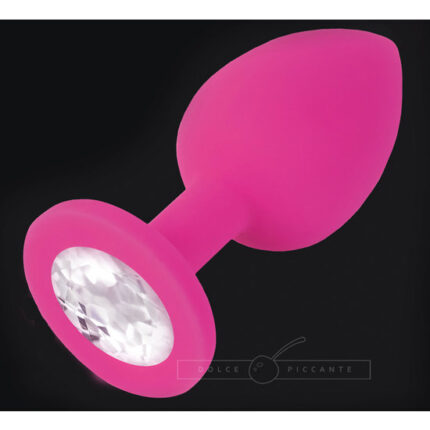 PLUG SILIONA ROSA - S - 001