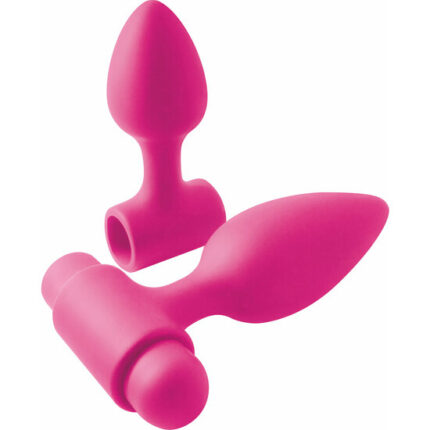 PLUG VIBRADOR - INYA VIBES-O-SPADES - ROSA - 001