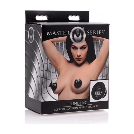 PLUNGERS EXTREME SUCCIONADORES PARA PEZÓN DE SILICONA - NEGRO - 002