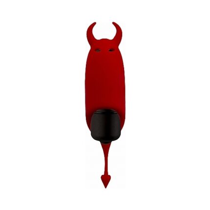 POCKET DEVIL VIBRADOR DE SILICONA - ROJO - 001