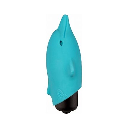 POCKET DOLPHIN VIBRADOR DE SILICONA - AZUL - 001