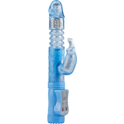 POKE ME UP AND DOWN CONEJITO VIBRADOR AZUL - 001