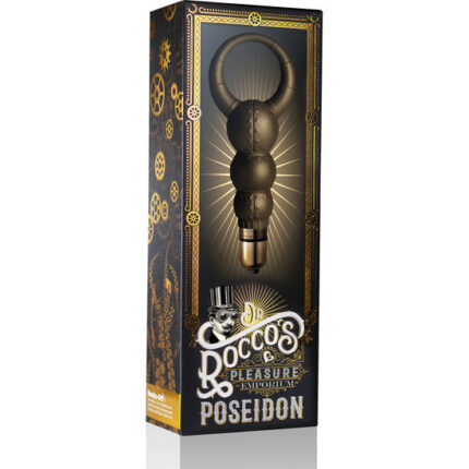 POSEIDON - PLUG VIBRADOR DORADO - 002