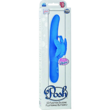 POSH VIBRADOR 10 VELOCIDADES MARIPOSA AZUL - 002