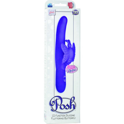 POSH VIBRADOR 10 VELOCIDADES MARIPOSA MORADO - 002