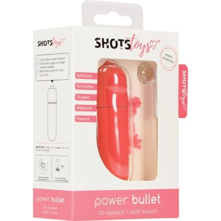 POWER BULLET - BALA VIBRADORA - ROSA - 002
