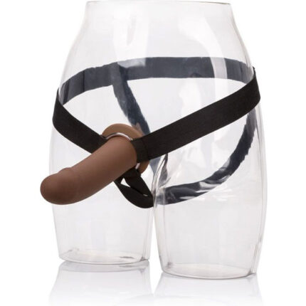PPA WITH JOCK STRAP - ARNÉS CON DILDO HUECO MARRÓN - 001