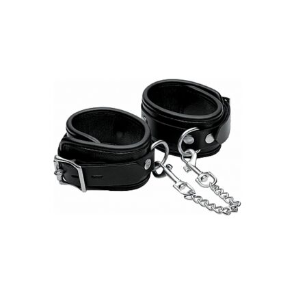 PREMIUM LEATHER ATADURA PARA LAS MUÑECAS NEGRO - 001
