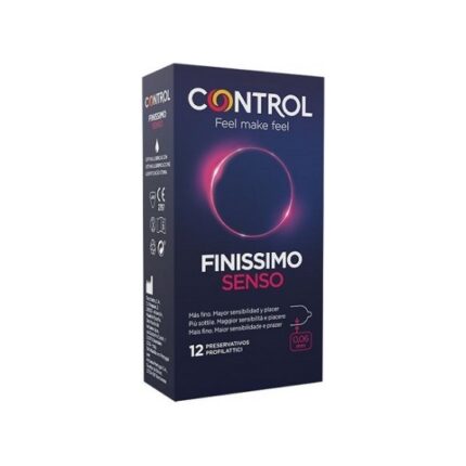 PRESERVATIVOS CONTROL FINISSIMO SENSO 12 UDS - 001