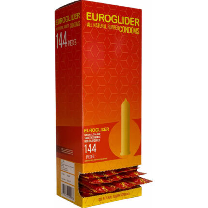 PRESERVATIVOS EUROGLIDER - 144 PCS X 7 CAJAS - 002