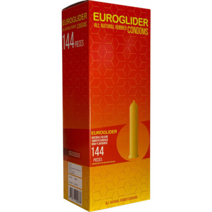 PRESERVATIVOS EUROGLIDER - 144 PCS X 7 CAJAS - 001