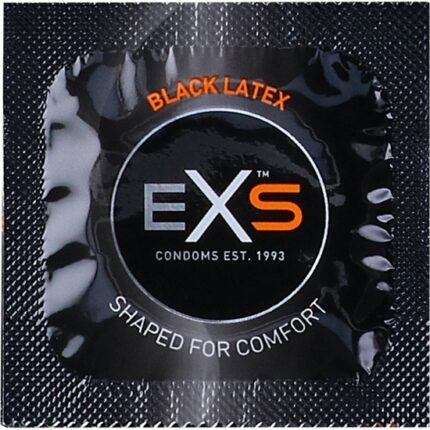 PRESERVATIVOS EXS BLACK LATEX - 100 PACK - 002