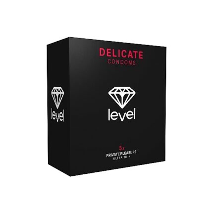 PRESERVATIVOS LEVEL DELICATE CONDOMS - 5UDS - 001