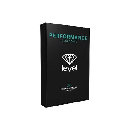 PRESERVATIVOS LEVEL PERFORMANCE CONDOMS - 24UDS - 001