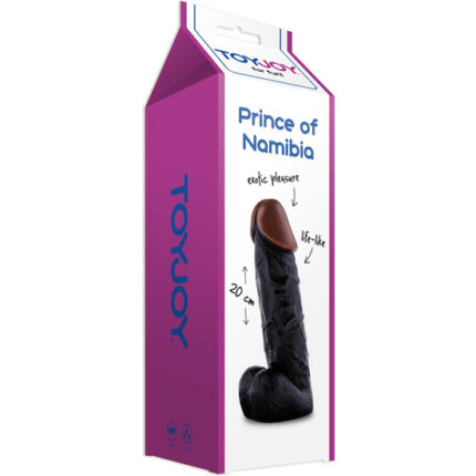 PRINCIPE DE NAMIBIA NEGRO PENE 20 CM. - 002