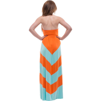 PURPURA CONCEPT VESTIDO CORATO NARANJA - 002