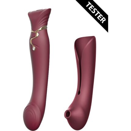 QUEEN SET - WINE RED - TESTER - 001