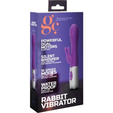 RABBIT VIBRADOR RAMPANTE - MORADO - 002