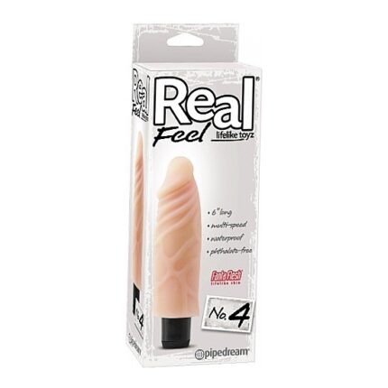 REAL FEEL LIFELIKE TOYZ VIBRADOR NUM 4 - 002
