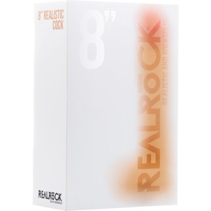 REALROCK PENE REALÍSTICO CON ESCROTO 20 CM - 002
