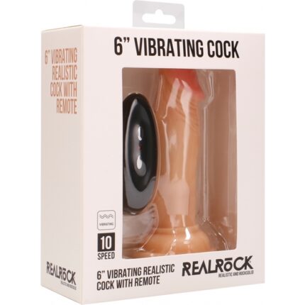 REALROCK PENE VIBRADOR 15 CM - 002