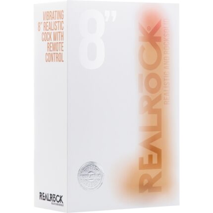REALROCK PENE VIBRADOR CON ESCROTO 20 CM - 002