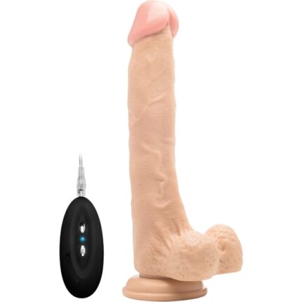 REALROCK PENE VIBRADOR CON ESCROTO 27 CM - 001