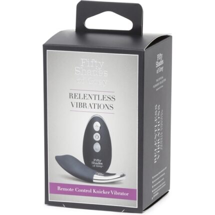RELENTLESS VIBRADOR CONTROL REMOTO KNICKER - NEGRO - 002