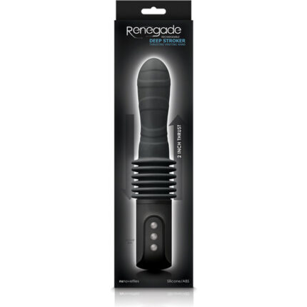 RENEGADE DEEP STROKER VIBRADOR ANAL DE SILICONA - 002