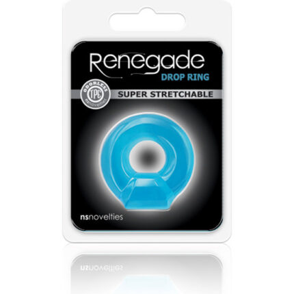 RENEGADE DROP ANILLO PARA EL PENE - AZUL - 002