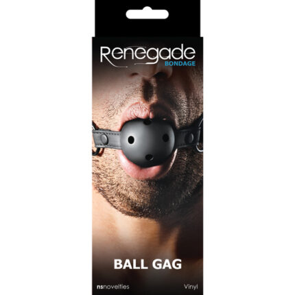 RENEGADE MORDAZA CON BOLA - NEGRO - 002