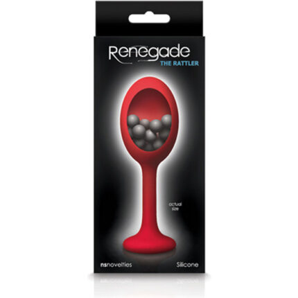 RENEGADE RATTLER PLUG SILICONA - ROJO - 002