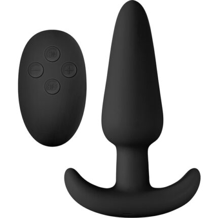 RENEGADE RUMBLE PLUG VIBRADOR DE SILICONA - NEGRO - 001