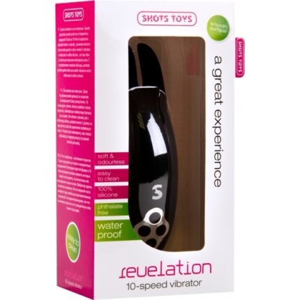 REVELATION VIBRADOR 10 VELOCIDADES NEGRO - 002