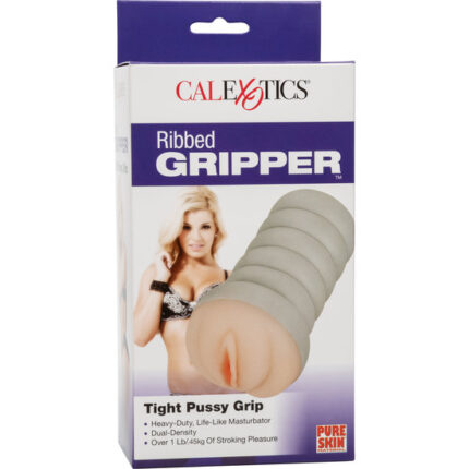 RIBBED GRIPPER TIGHT MASTURBADOR VAGINA - 002