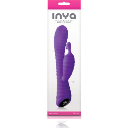 RIPPLE RABBIT - VIBRADOR DE SILICONA MORADO - 002