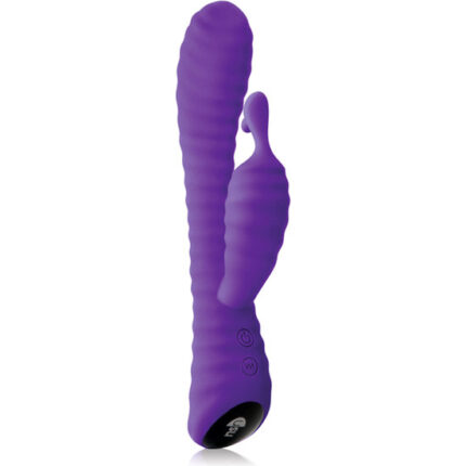 RIPPLE RABBIT - VIBRADOR DE SILICONA MORADO - 001