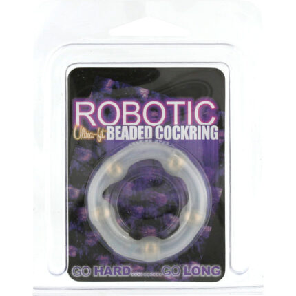 ROBOTIC BEADED ANILLO PARA EL PENE - 002