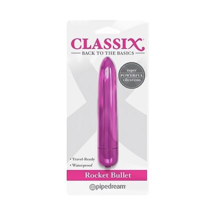 ROCKET BULLET - BALA VIBRADORA ROSA - 002