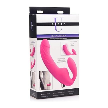 ROYAL RIDER ARNÉS VIBRADOR DE SILICONA - 002