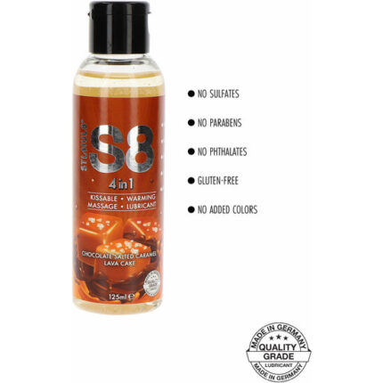 S8 4-IN-1 DESSERT LUBE 125ML - CHOCOLATE - 002