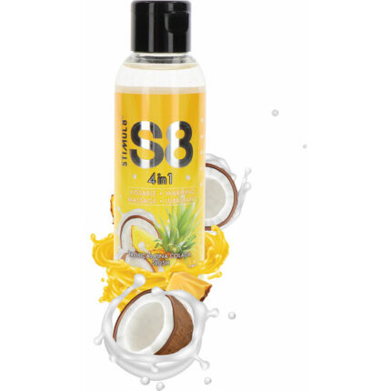 S8 4-IN-1 DESSERT LUBE 125ML - PIÑA - 001